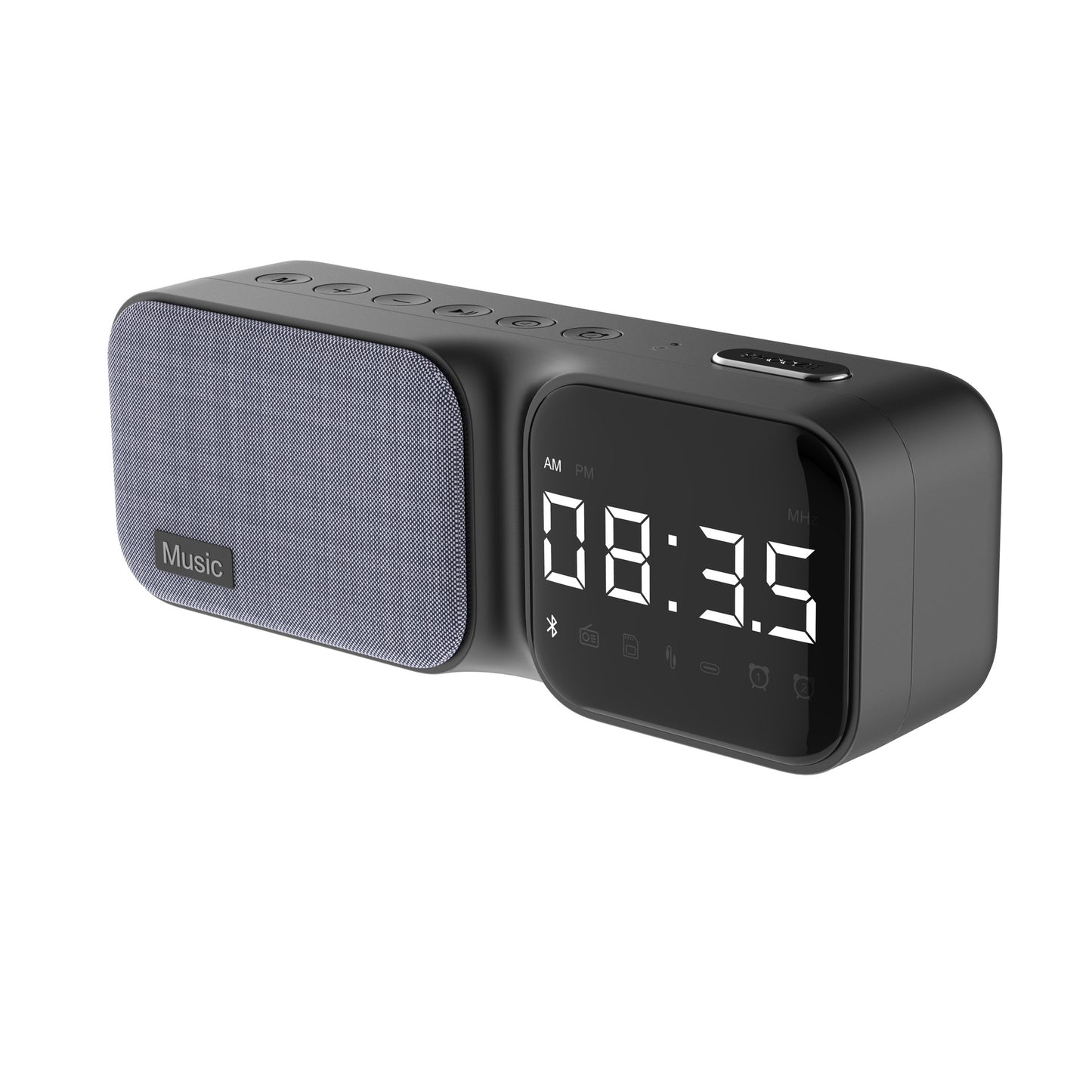 White noise sleep aid Bluetooth speaker alarm clock wireless small speaker infant soothing sleep audio timing