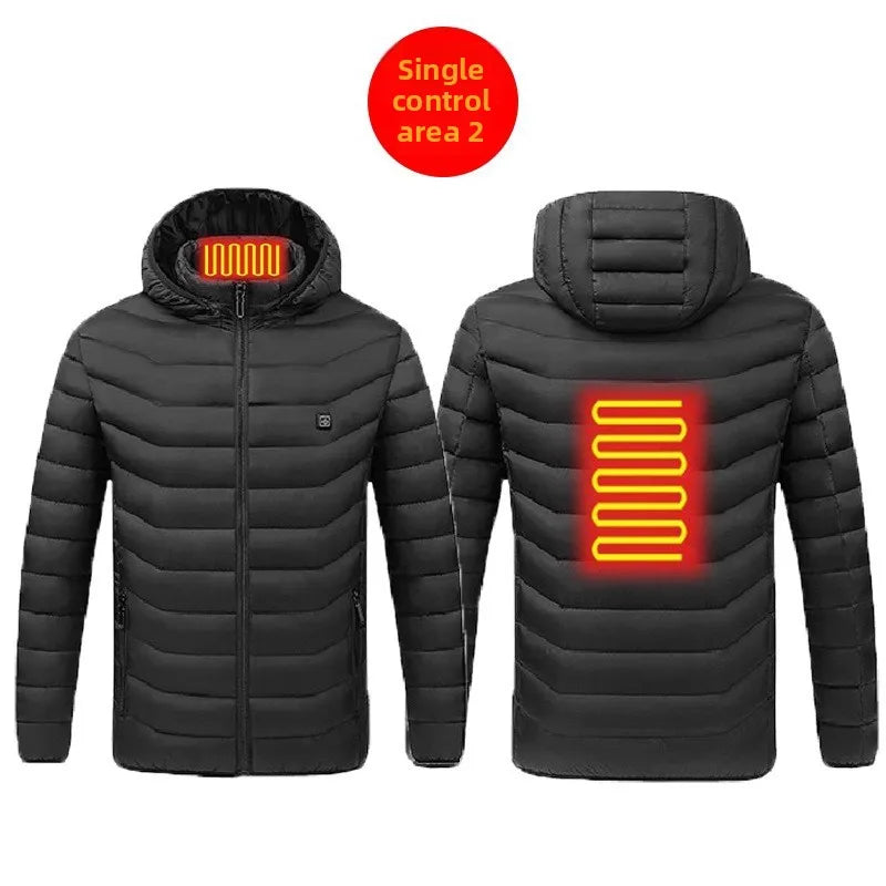 Intelligent heating cotton-padded clothes cotton-padded clothes heating clothes constant temperature heating