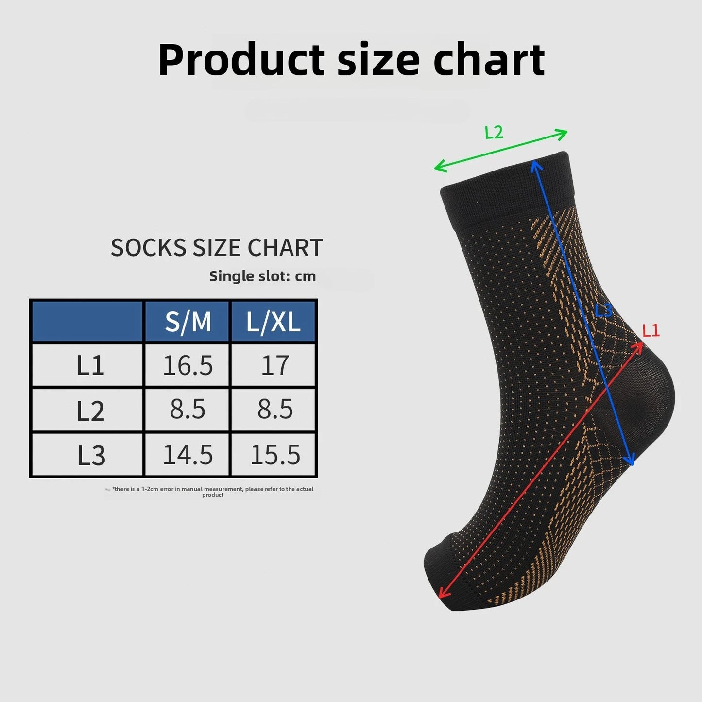 Knit Yoga Socks Toeless Compression Socks for Running Fitness Unisex Breathable Comfortable