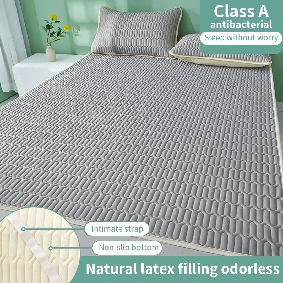 Natural Latex Cooling Mat Pad for Babies Soft Eco-Friendly Multi-Layer Design Breathable Durable and Fade-Resistant