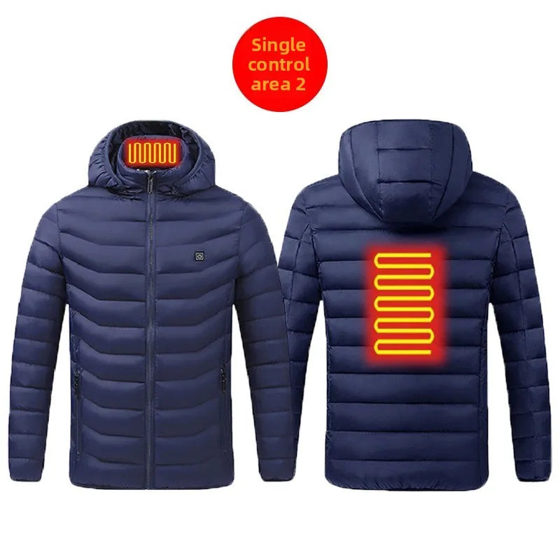Intelligent heating cotton-padded clothes cotton-padded clothes heating clothes constant temperature heating
