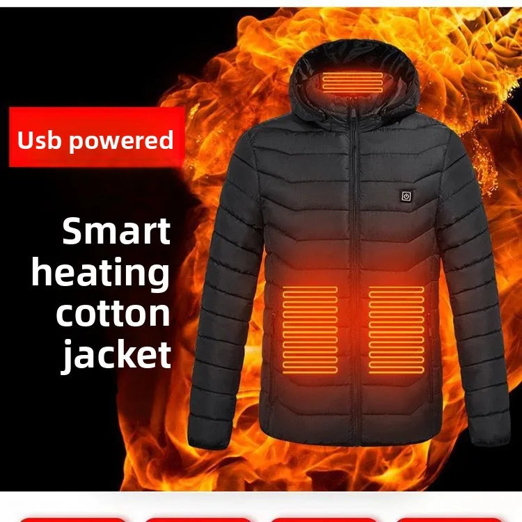 Intelligent heating cotton-padded clothes cotton-padded clothes heating clothes constant temperature heating