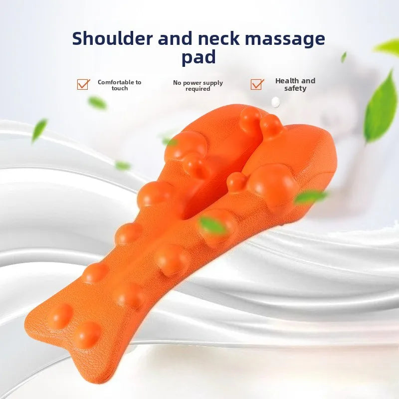 EVA Massage Pillow Cervical Spine Soothing Frame Waist Cervical Massage Pillow Shoulder and Neck Pillow