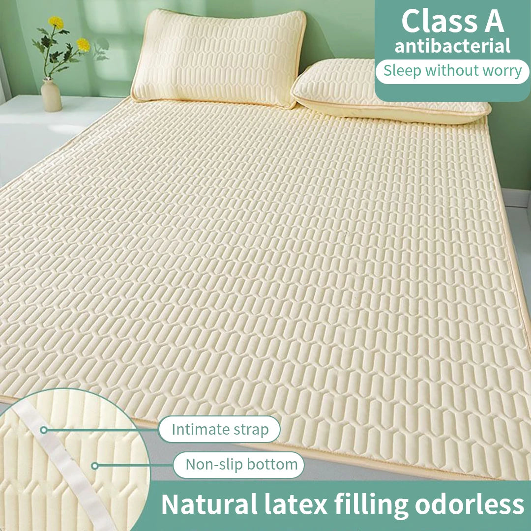 Natural Latex Cooling Mat Pad for Babies Soft Eco-Friendly Multi-Layer Design Breathable Durable and Fade-Resistant