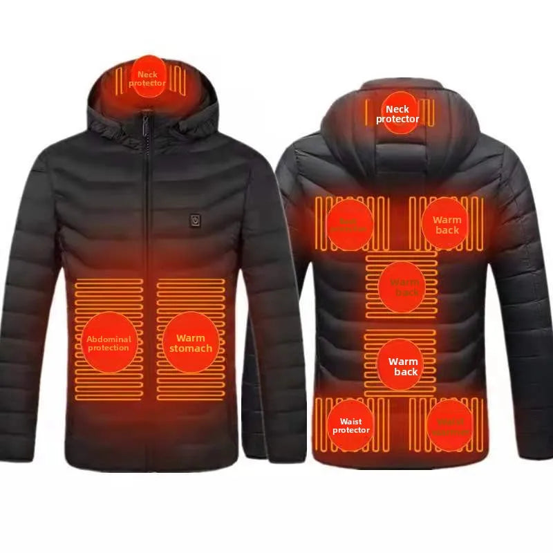 Intelligent heating cotton-padded clothes cotton-padded clothes heating clothes constant temperature heating