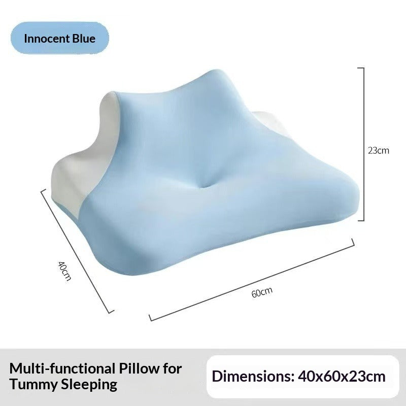 Memory Foam Neck Pillow — Multi-Position Comfort