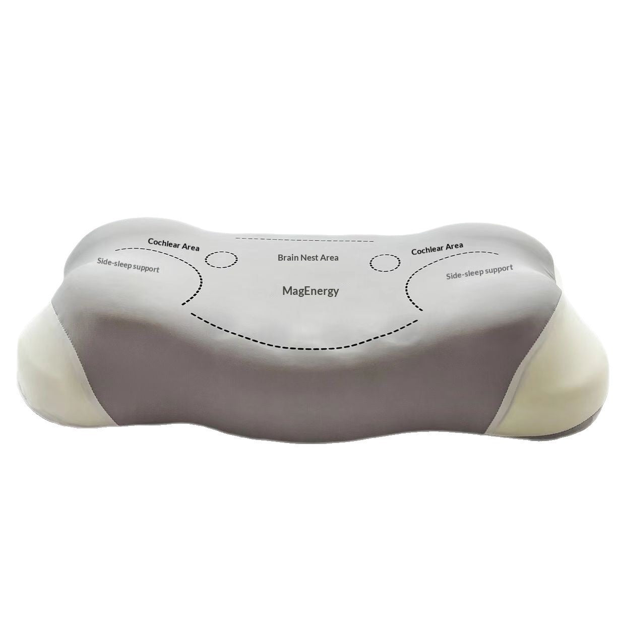 Magnet pillow cloud slow rebound memory cotton cervical spine pillow magnet jade pillow