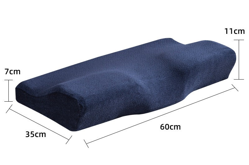 Memory Foam Butterfly Pillow Neck Support Pillow Core Sleep Pillow Slow Rebound Memory Pillow Cervical Pillow