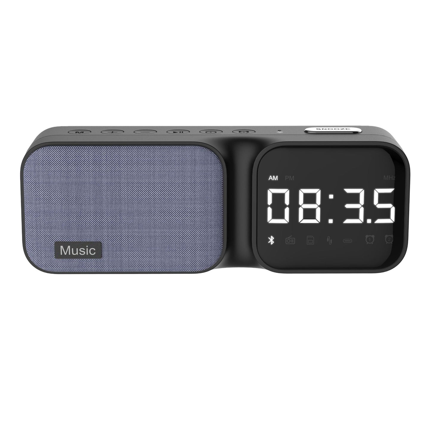 White noise sleep aid Bluetooth speaker alarm clock wireless small speaker infant soothing sleep audio timing