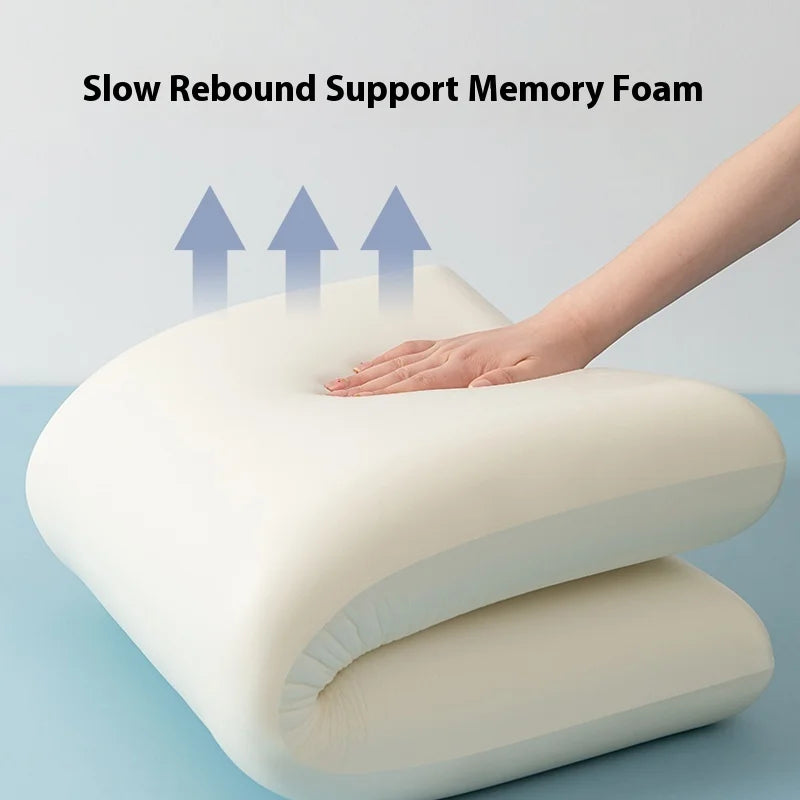 Pillow Core Pro Dual Core Zero Pressure Slow Rebound Memory Hotel Home Memory Foam Neck Support Pillow