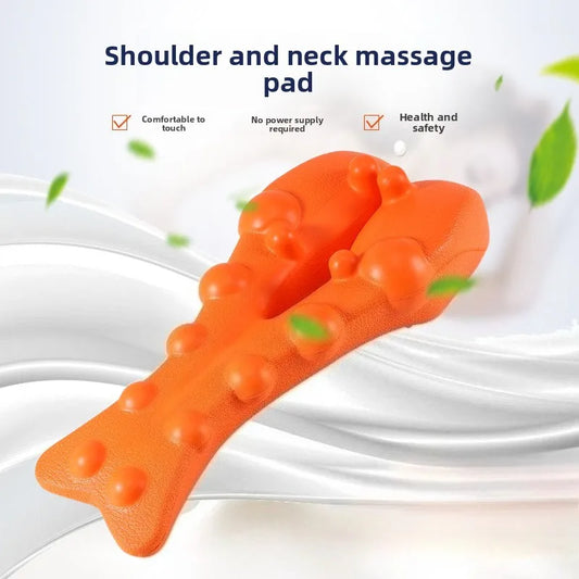 EVA Massage Pillow Cervical Spine Soothing Frame Waist Cervical Massage Pillow Shoulder and Neck Pillow