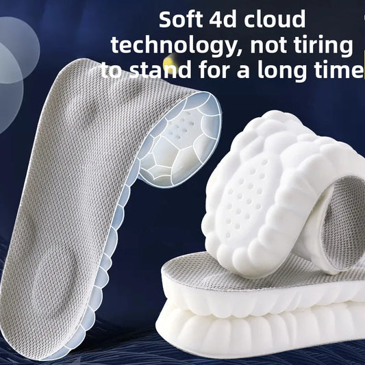 Comfortable insole long standing super soft thickened arch support sports cushion shock absorption sweat absorption deodorant
