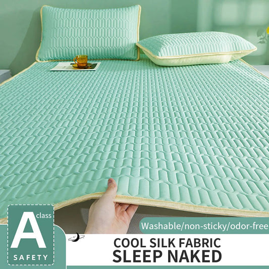 Natural Latex Cooling Mat Pad for Babies Soft Eco-Friendly Multi-Layer Design Breathable Durable and Fade-Resistant