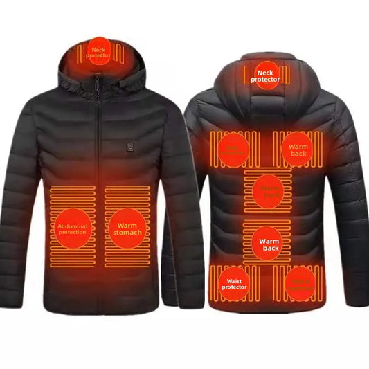Intelligent heating cotton-padded clothes cotton-padded clothes heating clothes constant temperature heating