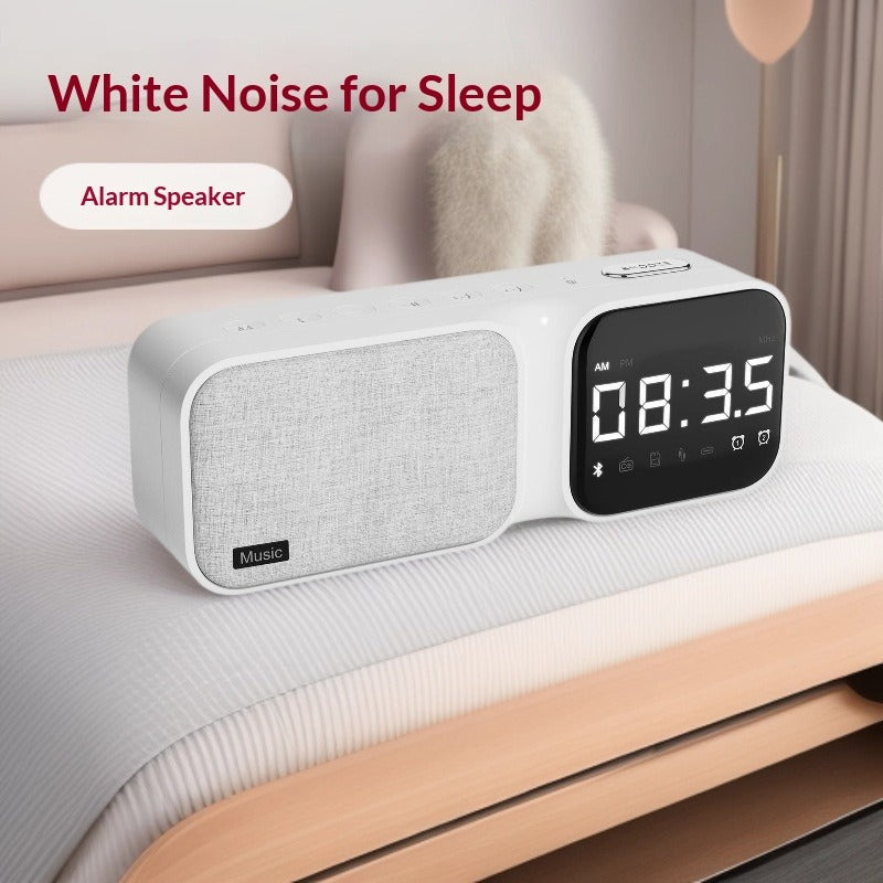 White noise sleep aid Bluetooth speaker alarm clock wireless small speaker infant soothing sleep audio timing