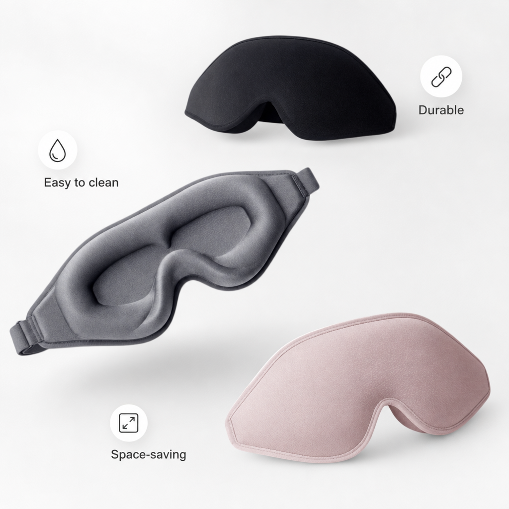 Contoured Sleep Eye Mask feature