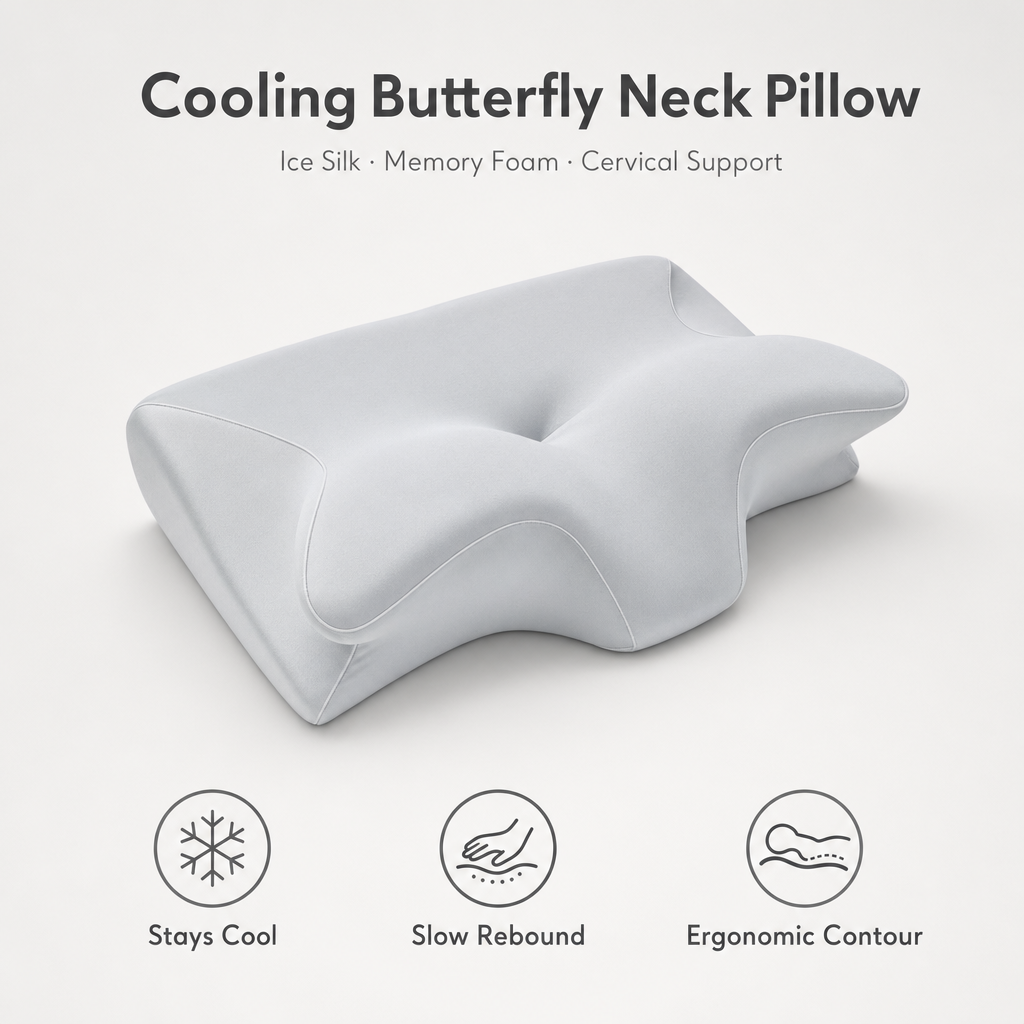 Cooling Butterfly Pillow